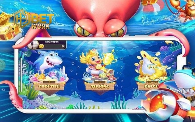 Bắn Cá 3D: Thế Giới Hải Dương sống động 3D 3 Bắn Cá 3D